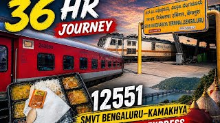 Download lagu 12551 Train Journey Vlog | SMVT Bengaluru -   Kamakhya AC SF Express | Full Train Vlog