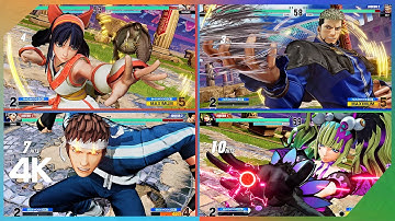 The King of Fighters XV - All Climax Super Moves + All DLC 2023 Included [ 4K 60 FPS ]