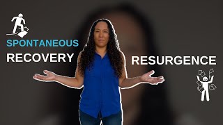 Spontaneous Recovery versus Resurgence (Risks of Extinction) (Pass the BCBA Exam)