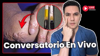 Conversatorio educativo en vivo y indirecto sobre la piel.
