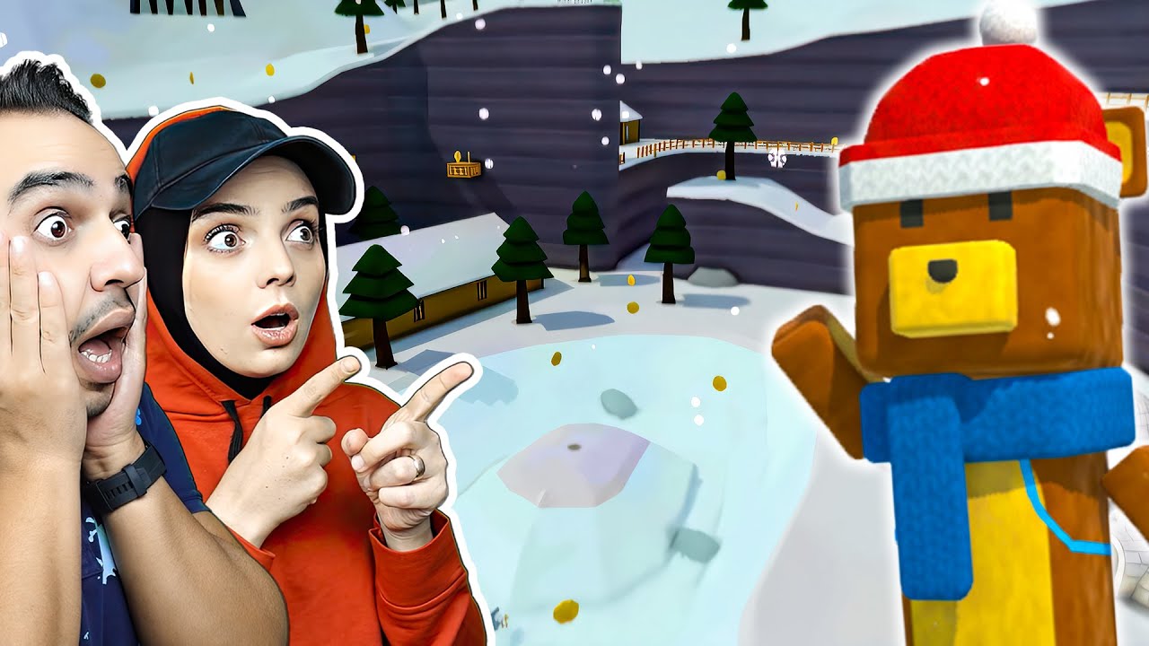 KAR VADİSİ ÇOK SOĞUK SÜPER AYI ÜŞÜYOR!❄️😱