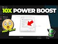 I Found the BEST Power Plan for Windows (10x Performance &amp; FPS Boost)
