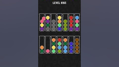 Ball Sort Puzzle Level 8193