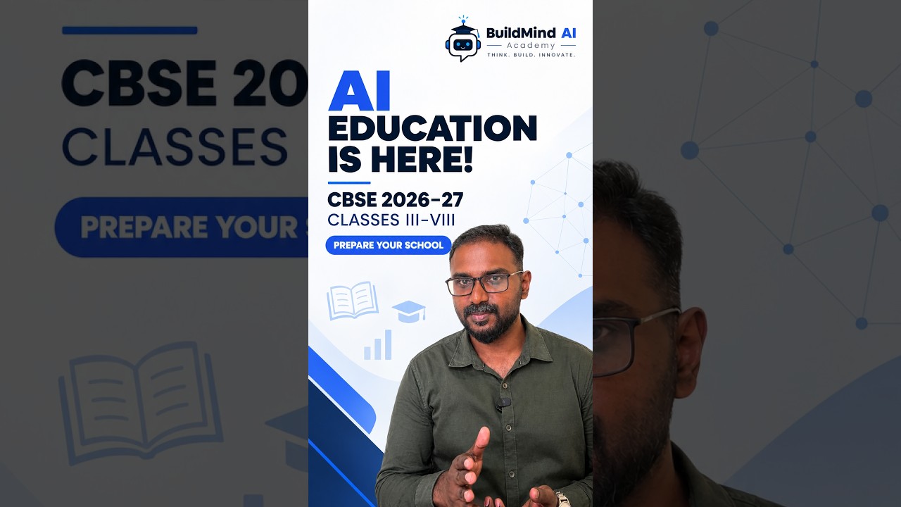 ⁣CBSE 2026–27: AI Education Is Here for Classes 3–8 🚀 | What School Management Should Know