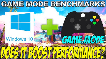 Windows 10 GAME MODE Benchmarks: Does it BOOST Performance?