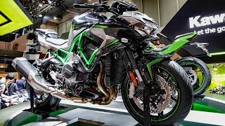 (4K)KAWASAKI Z H2 WORLD PREMIERE カワサキ Z H2 世界初公開 - TOKYO MOTOR SHOW 2019