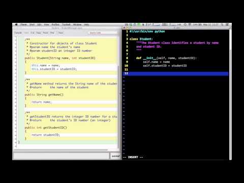 Classes in Python