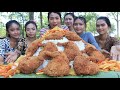 Amazing cooking chicken leg crispy with potato recipe - Amazing video