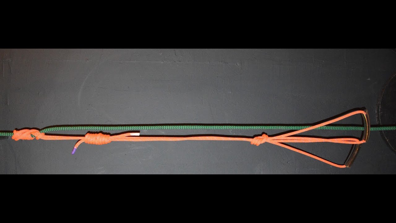 Footloop for tree climbing and positioning using Sliding Double