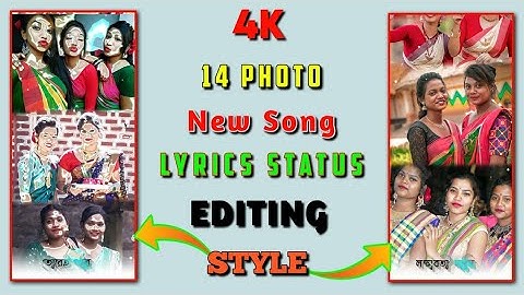 3 Photo Layer Status Video Editing | Khortha lyric Status Editing  | New Effect Alight Motion