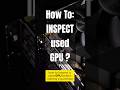 How to Inspect a used GPU before Buying ?#gpu #used #graphicscard #buyingguide #tech #short