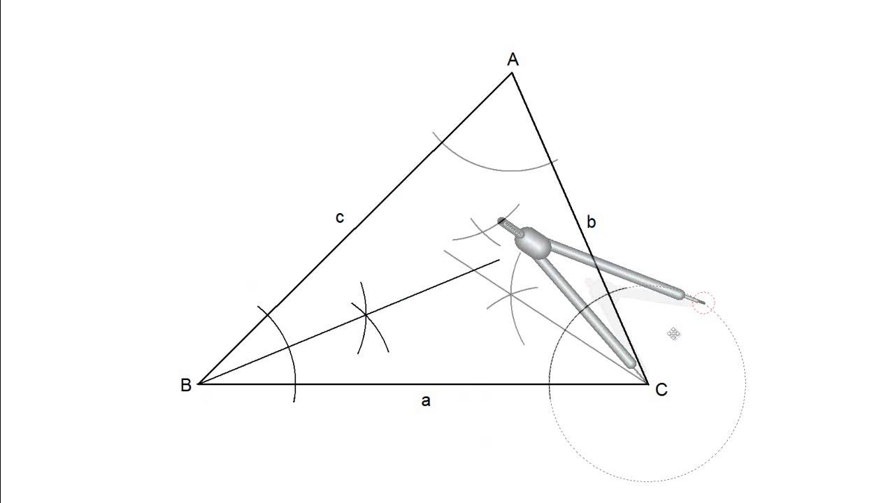 Como Sacar La Bisectriz De Un Triangulo Escaleno