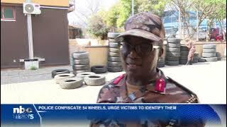 Police confiscate 54 second-hand tyres in Katutura - nbc