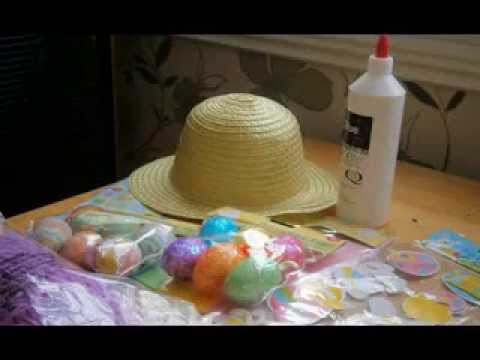 Diy Boys Easter Hat Decorating Ideas Youtube