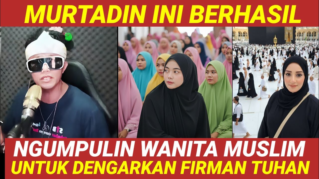 Kuasa Tuhan Bekerja Melalui Para Murtadin Yang Berhasil Bawa Banyak Jiwa