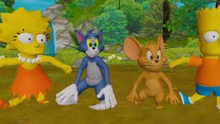 Tom And Jerry And The Simpsons Cartoon