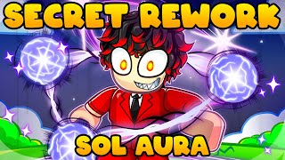 Developer Sol Aura Got SECRET Rework in Roblox Sol's RNG!