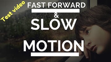 Canon 80D Slow Motion and Fast Forward Video Editing Test footage