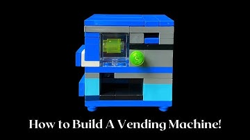 LEGO Soda Vending Machine Tutorial!