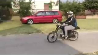 Simson 70/2 0-90km/h Acceleration