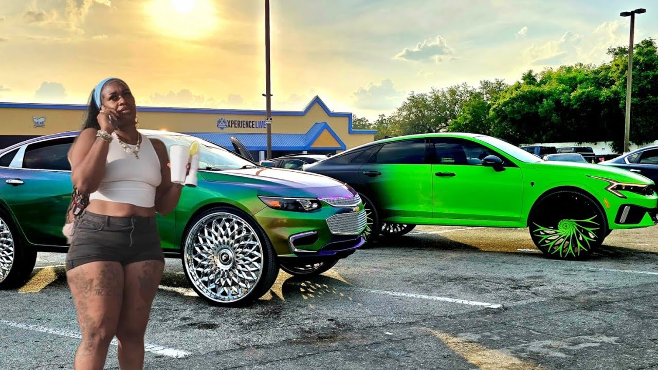 MEMORIAL WEEKEND 2K25 ORLANDO, FL BIG RIMS / CUSTOM CARS / VIBIN / AMAZING WHIPS 