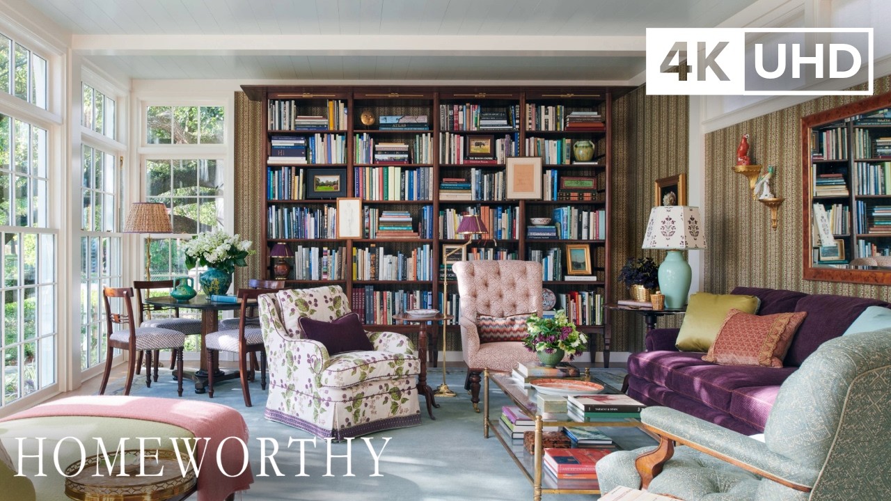 HOUSE TOUR | Architect Bill Curtis & Designer Ann Wolf Design Home Around 100-Year-Old Oak Tree