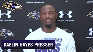 Daelin Hayes Got Goosebumps Entering Ravens Building Baltimore Ravens
