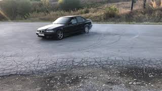 BMW E36 320i drift Macedonia(4k 60fps)