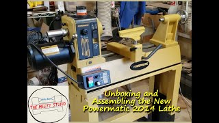 Unboxing and Assembling the New Powermatic 2014 Lathe