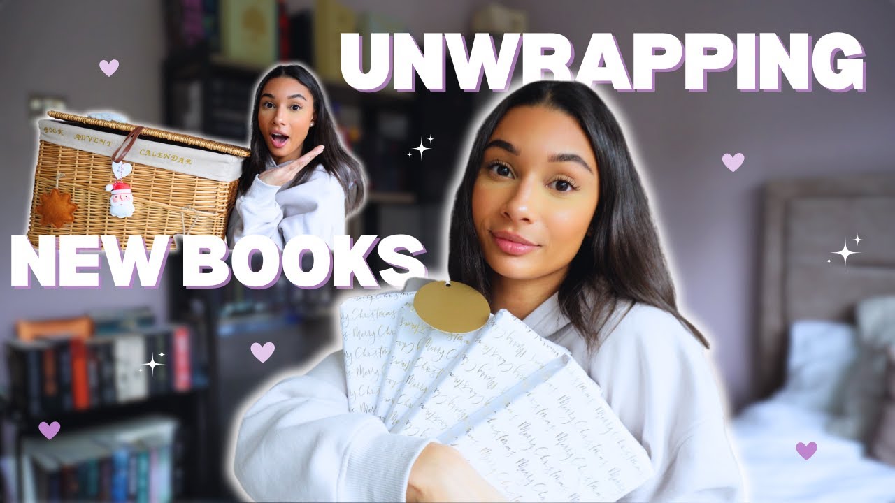 unboxing the last book haul of the year! ✨💌📚 *unwrapping 24 books!*