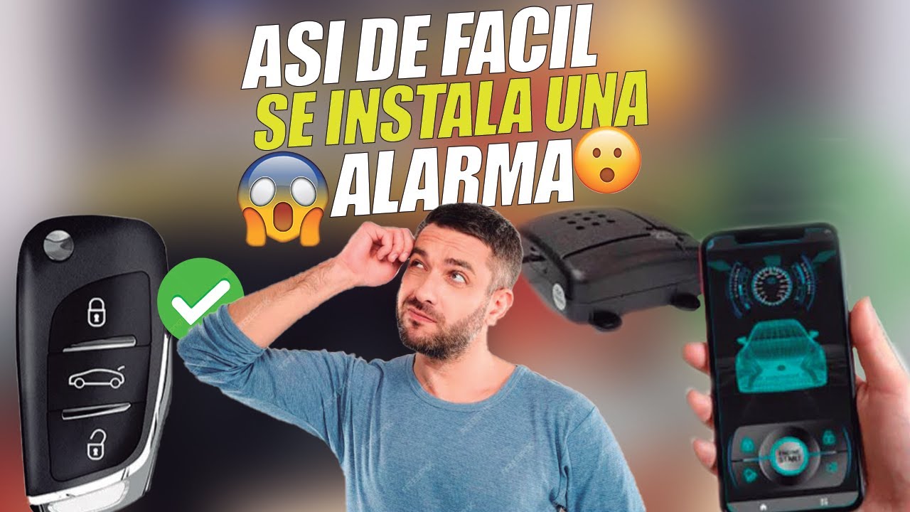 Tutorial de Como intalar ALARMA para Auto / PASO A PASO ALARMA CURSO