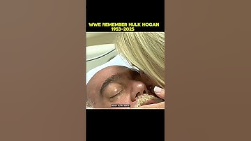 Hulk Hogan Last Moment 💔#viralshort #wwe #tranding