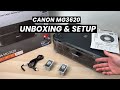 Canon pixma mg3620 printer unboxing and full setup