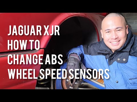 Change and Replace ABS Wheel Speed Sensors Jaguar XJR, XJ, XJ8, XK8 & XKR Sensor Replacement