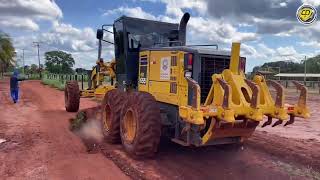 PATROLAMENTO DE ESTRADA ESTREITA/Motoniveladora/Patrol/Patrola/Road Grader/Motor Grader/Niveleuse.