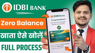 idbi bank zero balance account 2026 | idbi bank zero balance bank account opening online