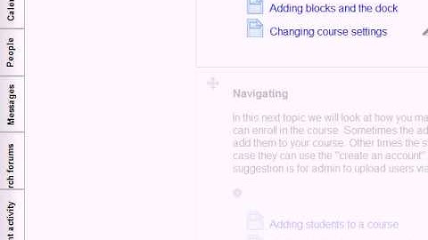 Moving things in Moodle 2.5
