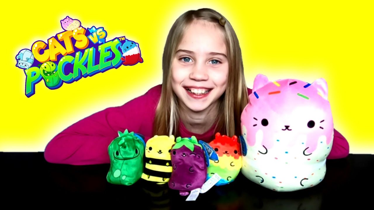 Cats Vs Pickles Collectible Plushies | Jumbo & Series 2 - YouTube