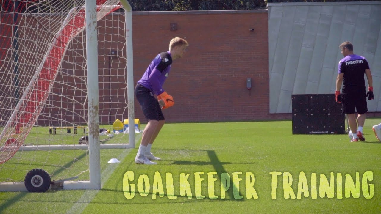Stoke City Goalkeeper Training
