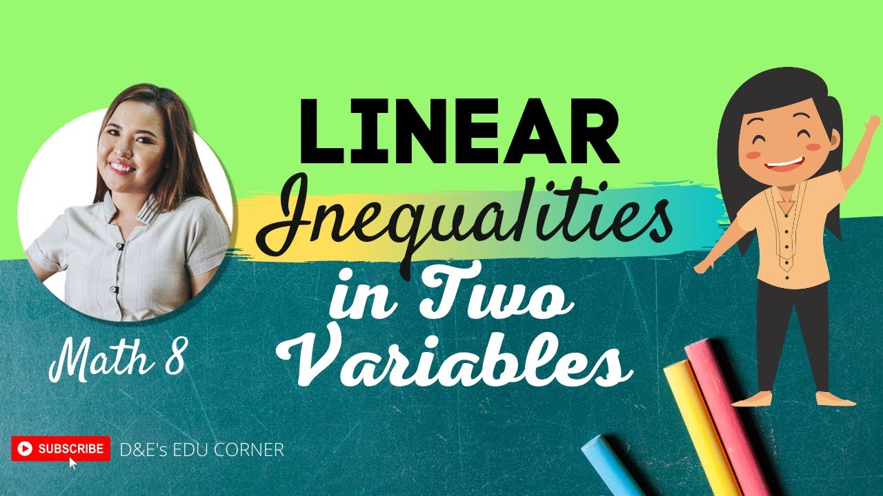 Illustrating Linear Inequalities in Two Variables - YouTube