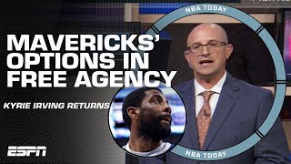 Bobby Marks' TOP free agent targets for Mavs after re-signing Kyrie Irving | NBA Today