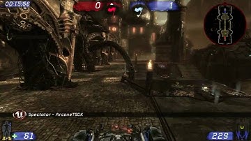 The Corrupt vs Bk.rt Ranked Match - UT3 vCTF Necropolis Part 1