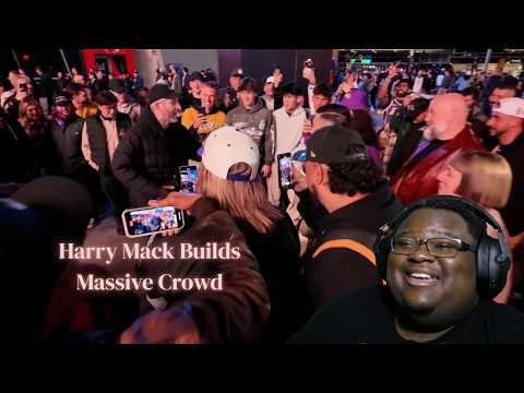Harry Mack Stuns Crowd with Freestyle Outside Lakers vs Knicks Game - "Reaction"