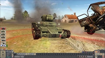A 20th century field of battle  (MoW+ DCG Mod)