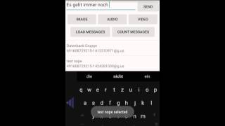 Seebye Messenger API - Example Module screenshot 1