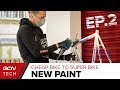 Painting A Bike Ourselves | Cheap Bike To Super Bike Ep. 2