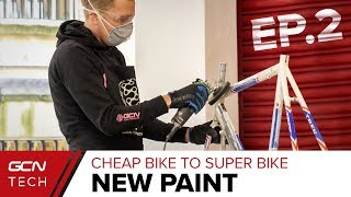 Painting A Bike Ourselves | Cheap Bike To Super Bike Ep. 2