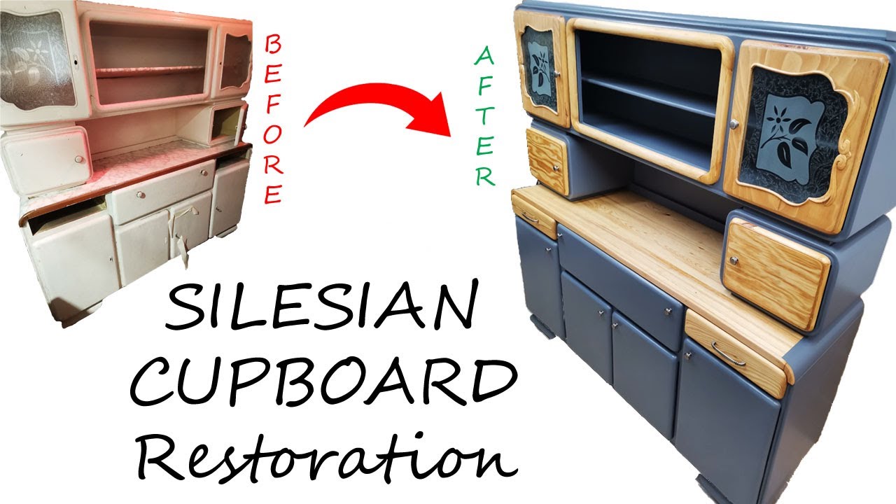 The Longest Restoration Ever Restoring Old Silesian Cupboard "Byfyj