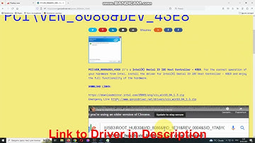 PCI\VEN_8086&DEV_43E8 Drivers // Intel(R) Serial IO I2C Host Controller – 43E8 driver download