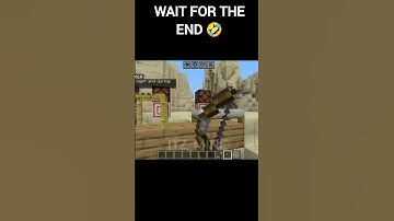 wait for the end 🤣 #minecraft #shorts #minecraft logic #gaming #funny #funnyshorts